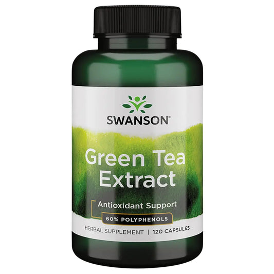 Swanson Green Tea Extract (Standardized) 120 Capsules